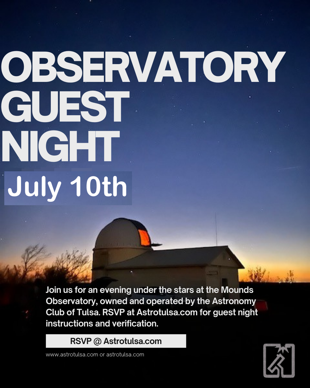 Guest and Members Night  Friday July 10th  7:45 PM