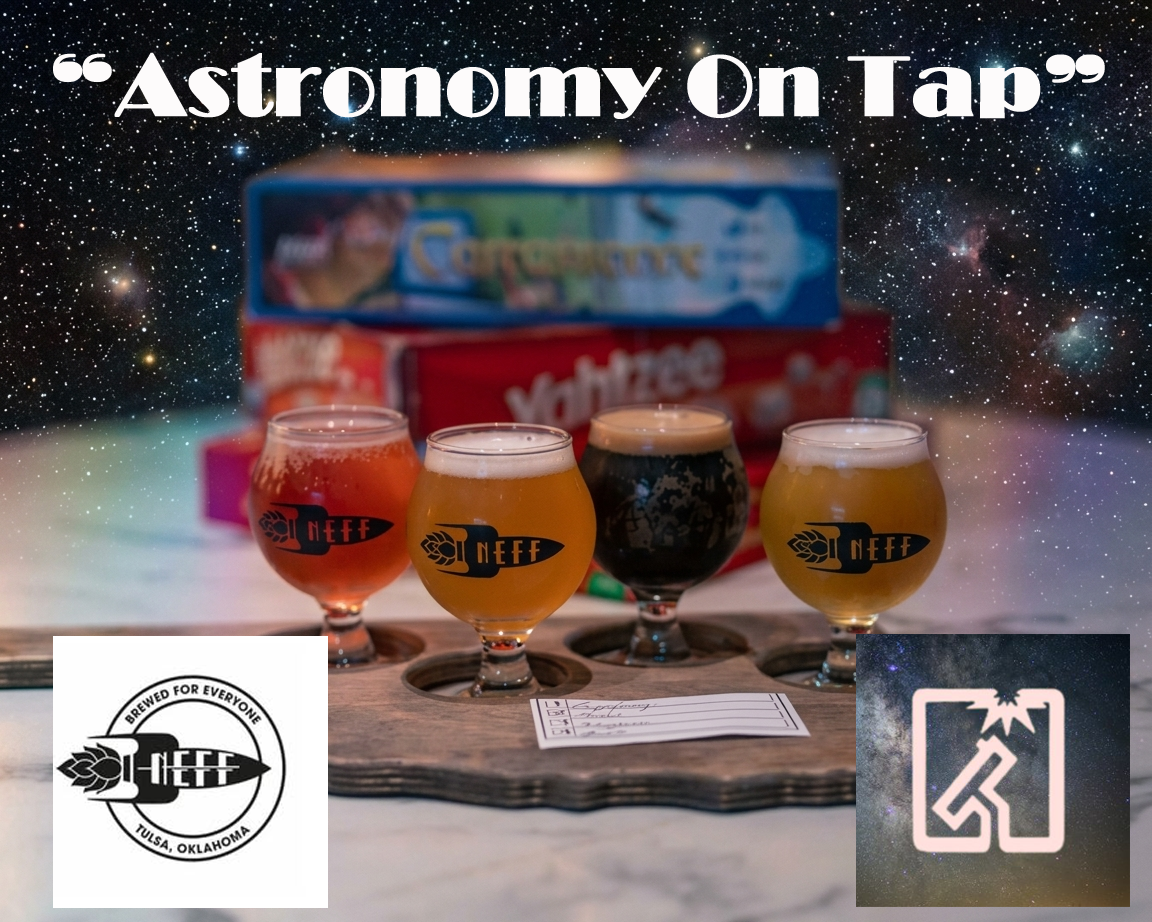 Astronomy On Tap Thursday July 23rd  8:30 PM