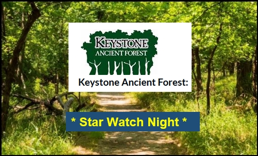 Keystone Forest Star Night               Saturday October 25 @ 5:30 PM