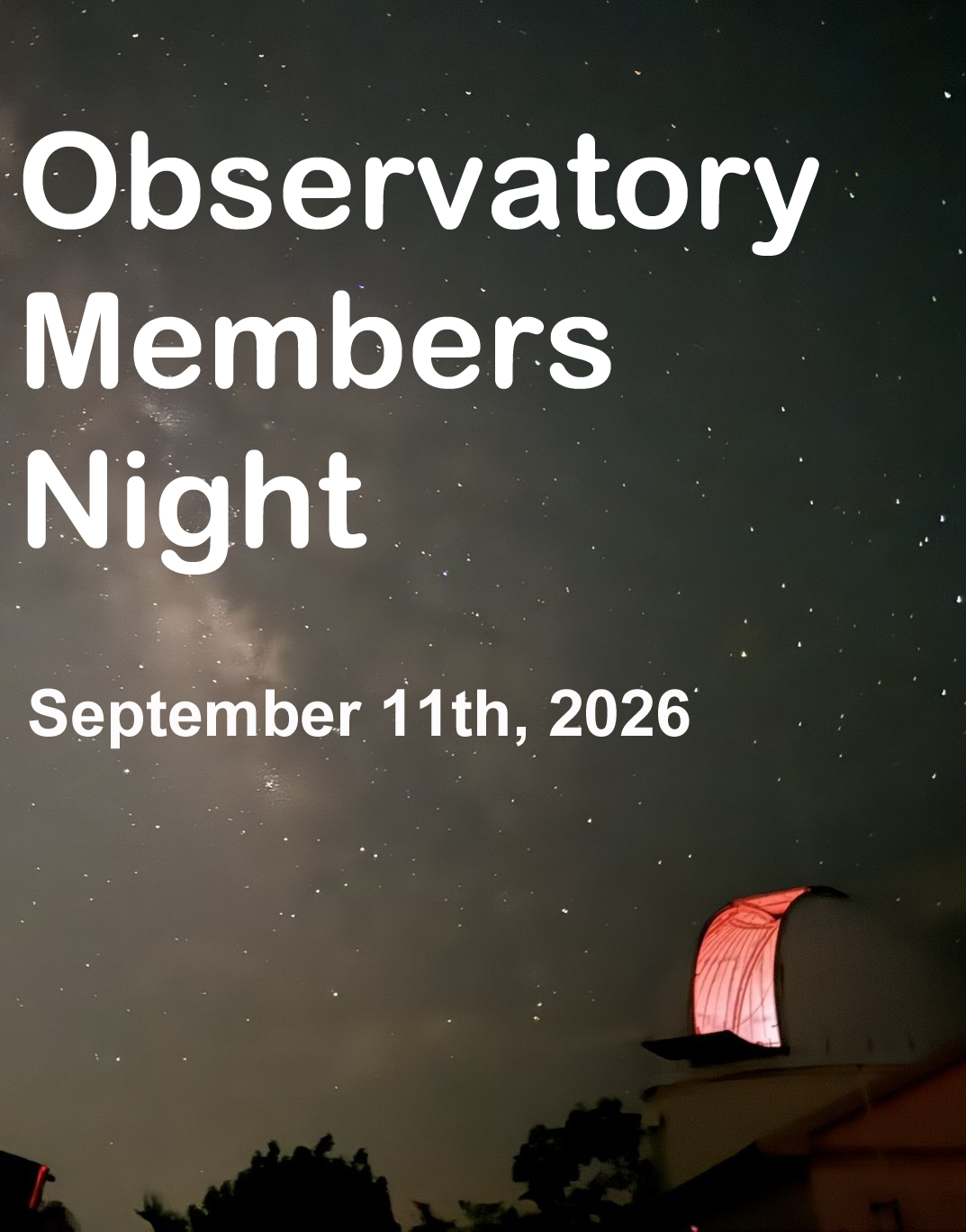 Member Night September 11th  7:00 PM