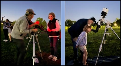 Hunter Park Telescope Night --      Friday  Aug 30 - 7:30 to 10:00 PM